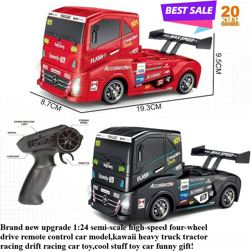 Rc Drift Car 1 24 Scale 4Wd - Auto Giocattolo Divertente, Regalo Originale -