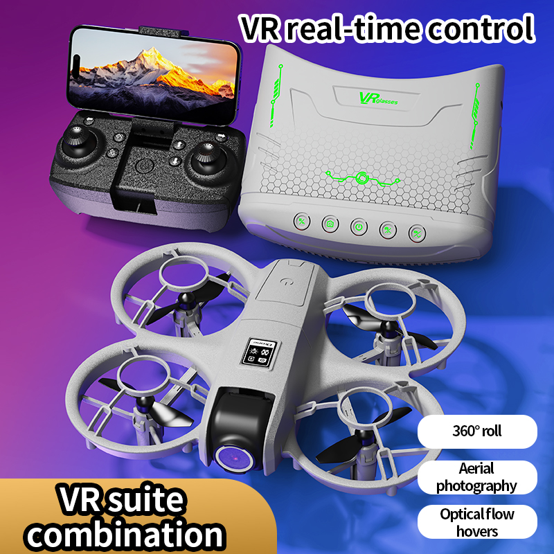 Fpv Brushless Rc Drone 4K - X228 VR FPV Drone HD Doppia
