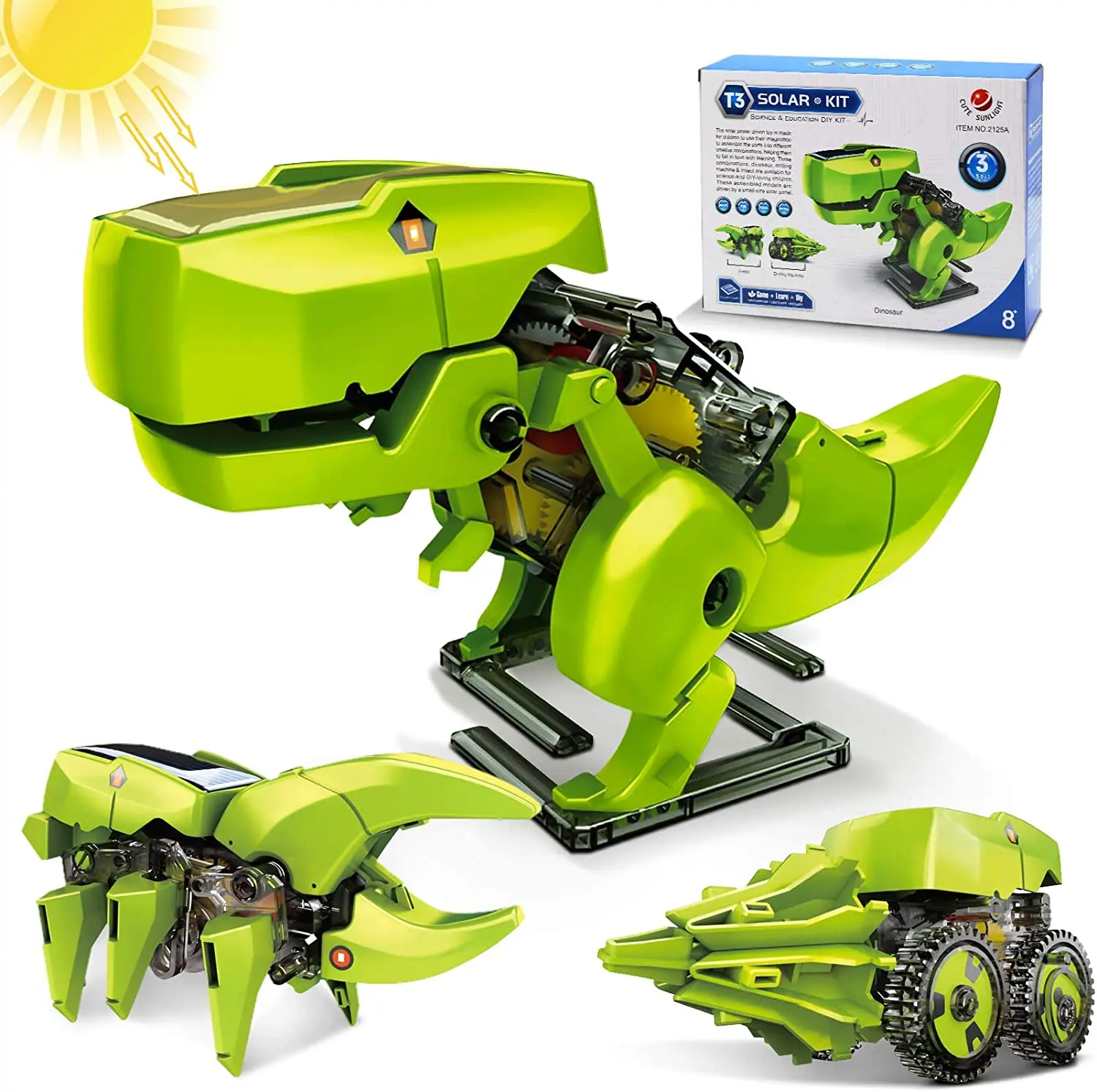 Stem Solar Robot Kit For Kids - Kit di robot solari Giocattoli educativi