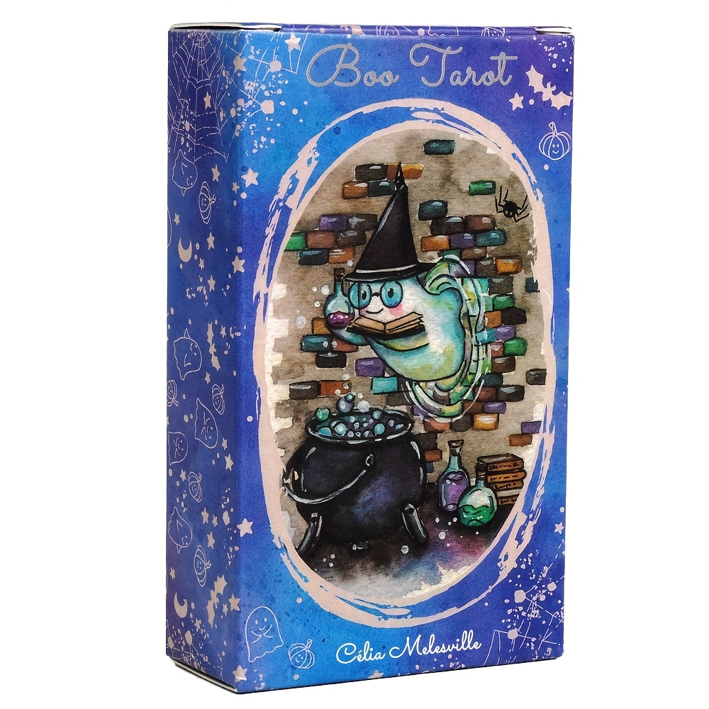 Tarot Cards Deck With Guidebook - Boo Tarot Deck Fantasmi Carta da