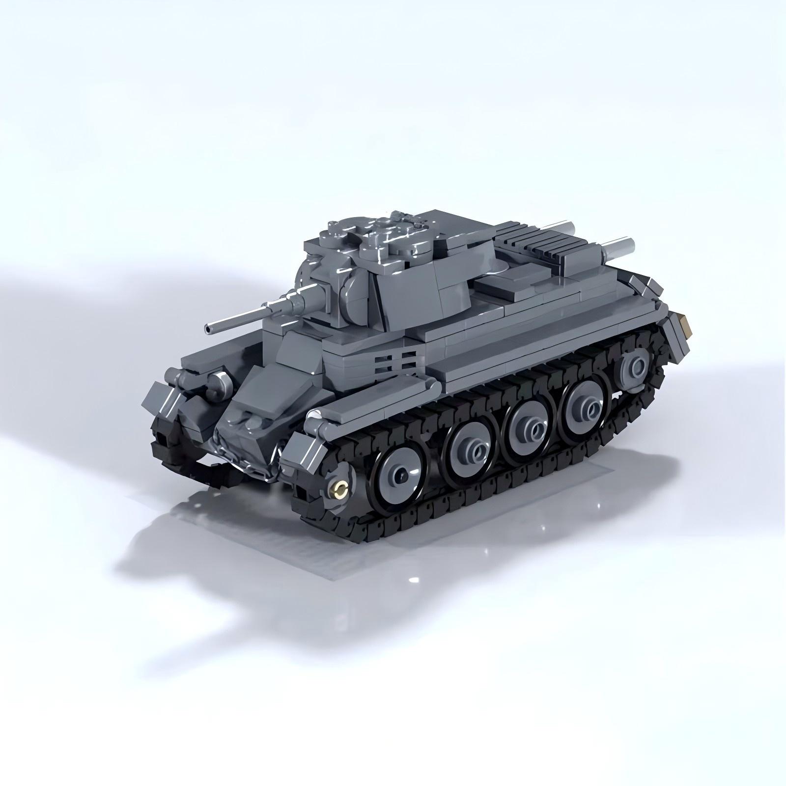 MOC Serie Militare Tracked Vei - Lego Compatible Military Tank recensione e prezzo