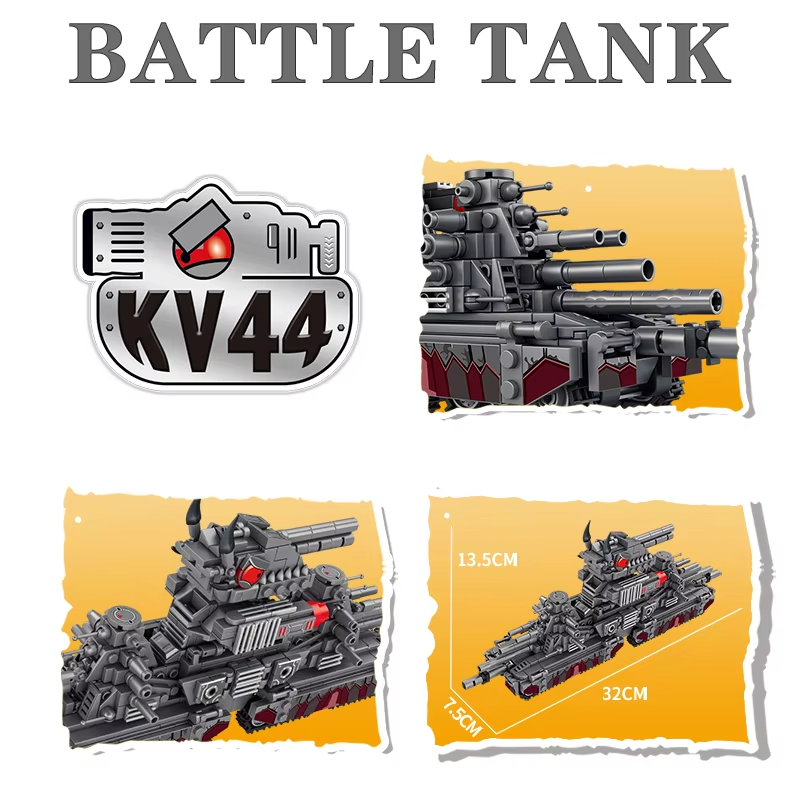 Tank World Cartoon Model Muild - Lego Compatible Military Tank recensione e prezzo