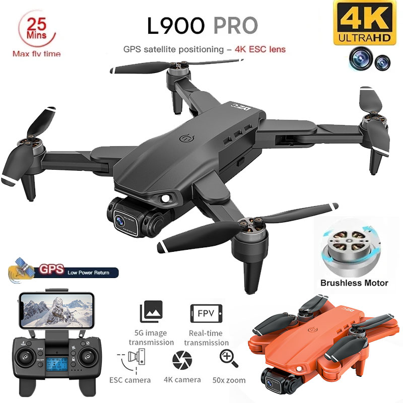 L900 Pro GPS Drone 4K Professi - Fpv Brushless Rc Drone 4K recensione e prezzo