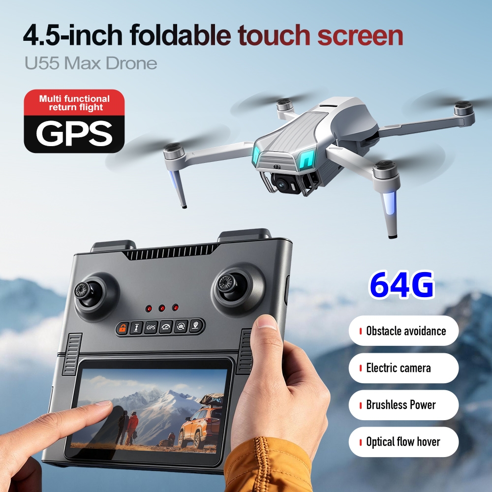 Drone Professionale NCZOBOE U5 - Fpv Brushless Rc Drone 4K recensione e prezzo