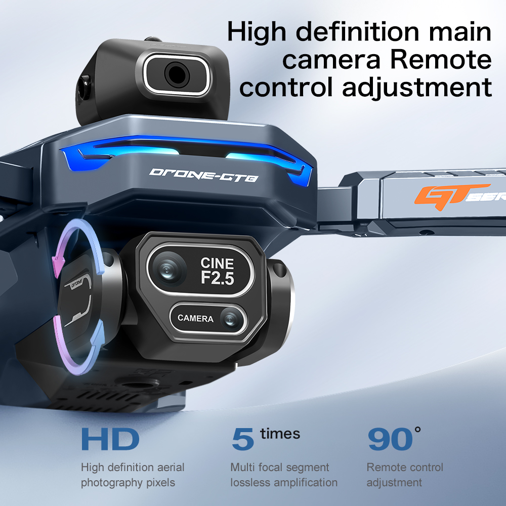 NUOVO Drone RC GT8 HD 4K Profe - Fpv Brushless Rc Drone 4K recensione e prezzo