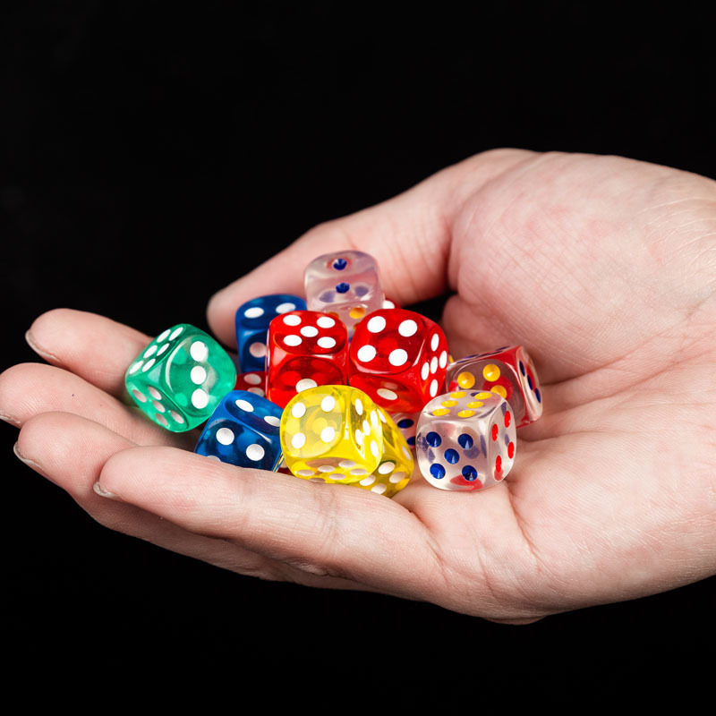10 pezzi dadi con sacchetto pe - Board Games recensione e prezzo