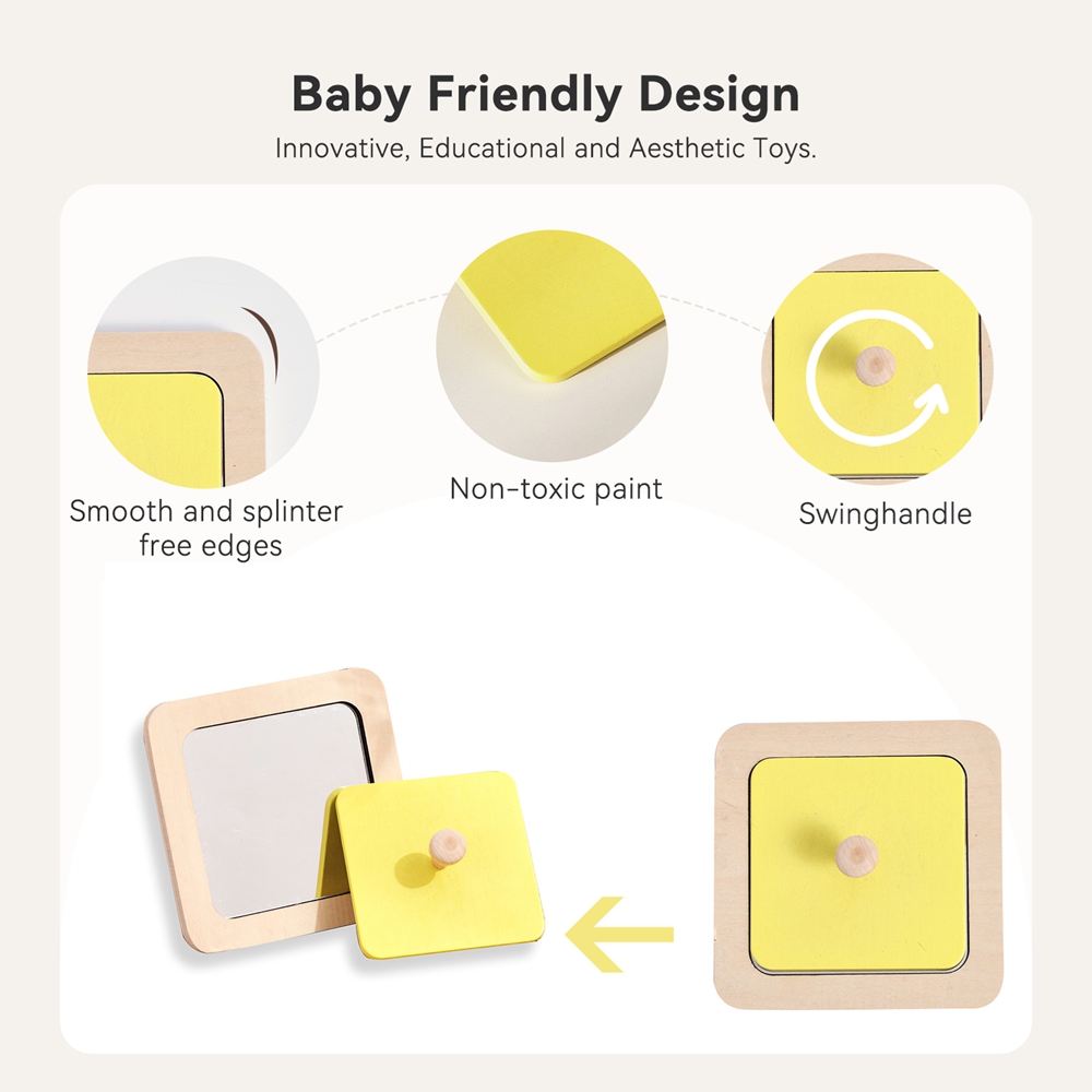 Puzzle in legno Montessori con - Montessori Wooden Busy Board Toddler recensione e prezzo