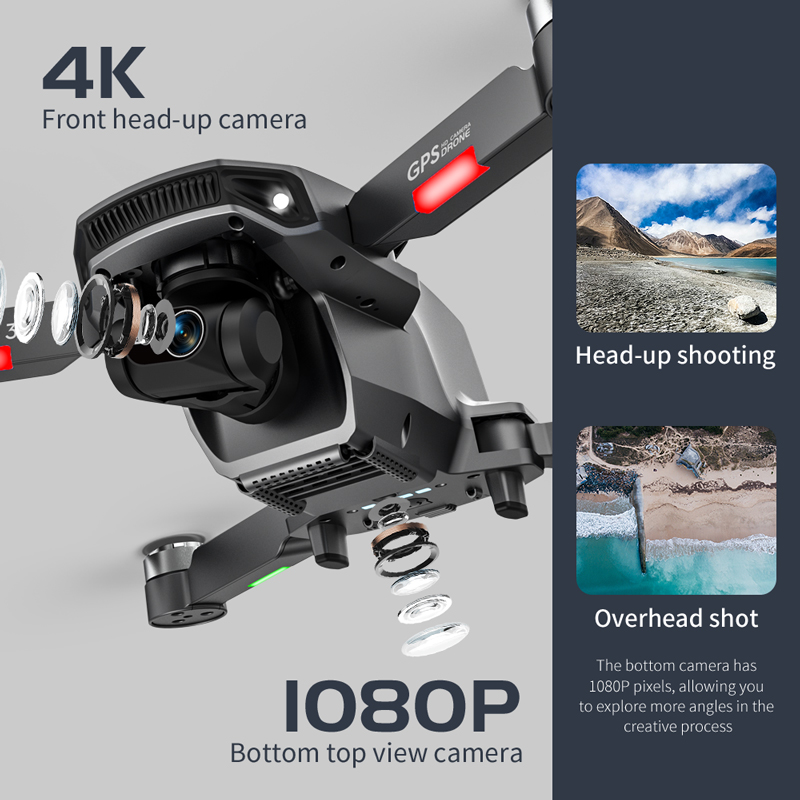 L106 Pro 3 Drone 5G WIFI FPV p - Fpv Brushless Rc Drone 4K recensione e prezzo