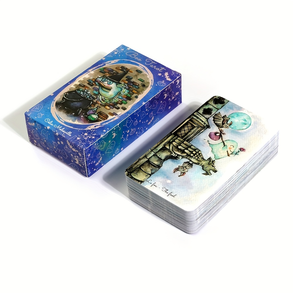 Boo Tarot Deck Fantasmi Carta  - Tarot Cards Deck With Guidebook recensione e prezzo
