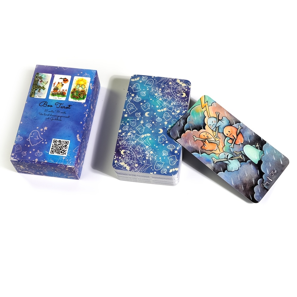Boo Tarot Deck Fantasmi Carta  - Tarot Cards Deck With Guidebook recensione e prezzo