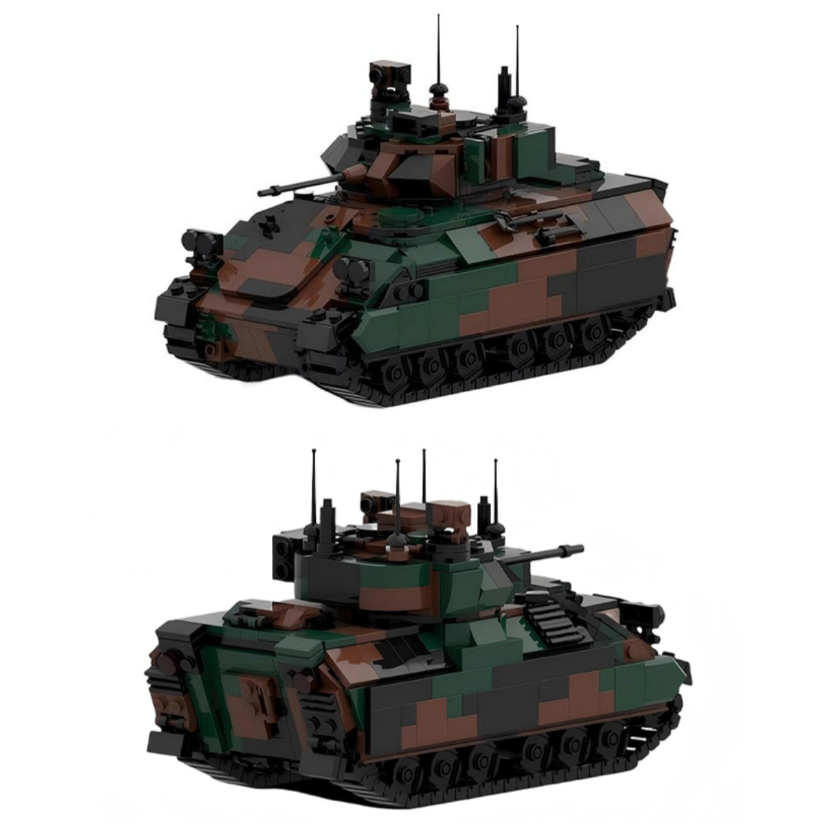 MOC Serie Militare Tracked Vei - Lego Compatible Military Tank recensione e prezzo