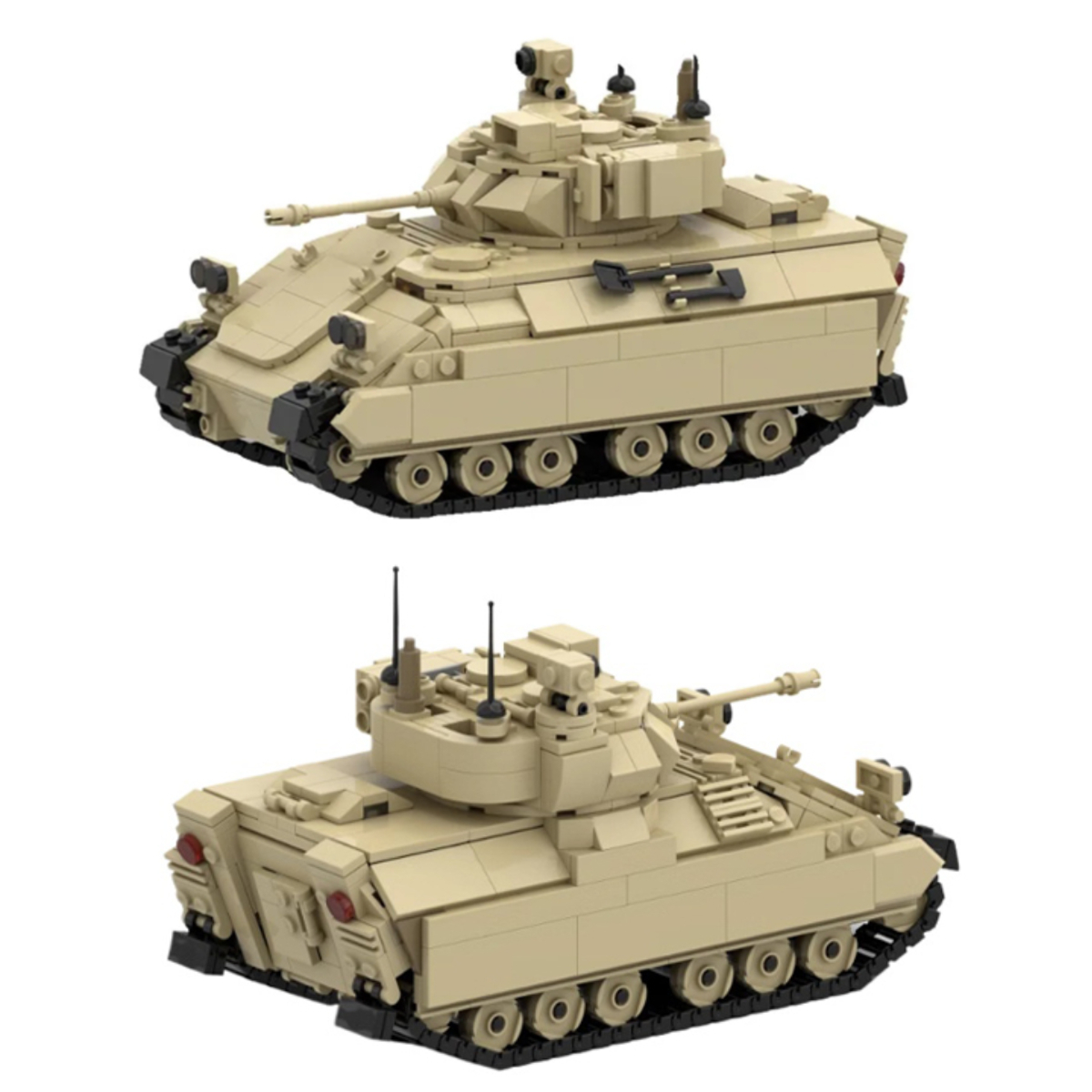 MOC Serie Militare Tracked Vei - Lego Compatible Military Tank recensione e prezzo